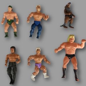 Wrestlers action figures wholesale lot Hasbro LJN